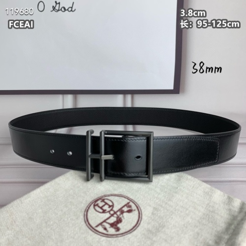 Replica Hermes AAA Quality Belts For Men #1084884 $76.00 USD for Wholesale