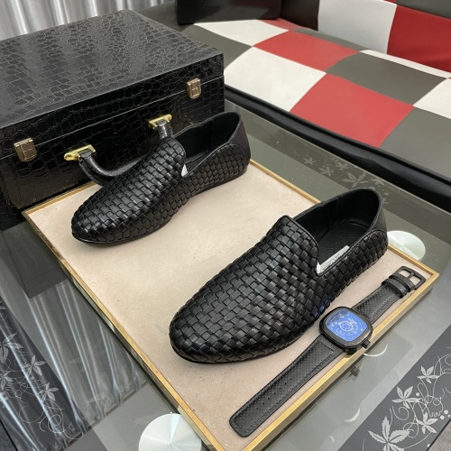 Wholesale Bottega Veneta BV Leather Shoes For Men #1085010 $82.00 USD, Wholesale Quality Replica Bottega Veneta BV Leather Shoes