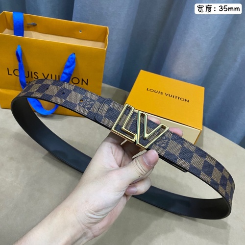 Wholesale Louis Vuitton AAA Quality Belts For Men #1085976 $56.00 USD, Wholesale Quality Replica Louis Vuitton AAA Quality Belts