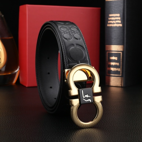 Replica Salvatore Ferragamo AAA Quality Belts For Men #1086059 $60.00 USD for Wholesale