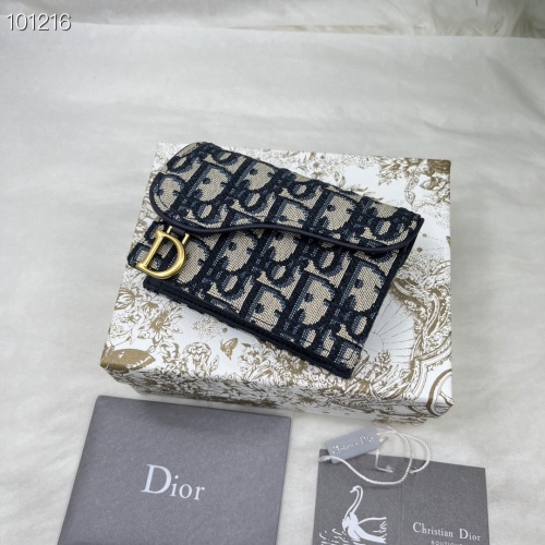 Wholesale Christian Dior AAA Quality Wallets For Unisex #1087725 $64.00 USD, Wholesale Quality Replica Christian Dior AAA Wallets