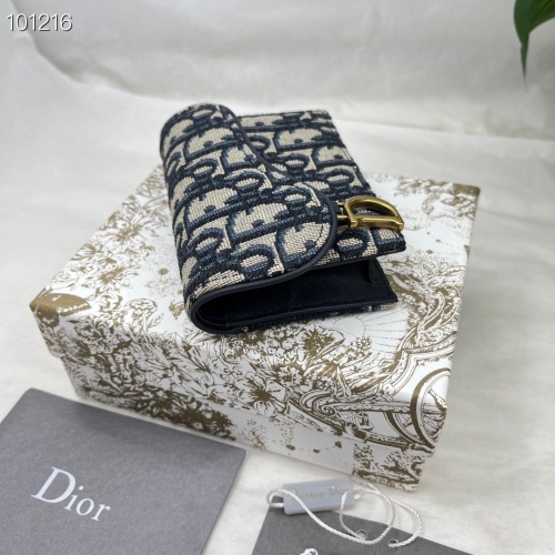 Replica Christian Dior AAA Quality Wallets For Unisex #1087725 $64.00 USD for Wholesale