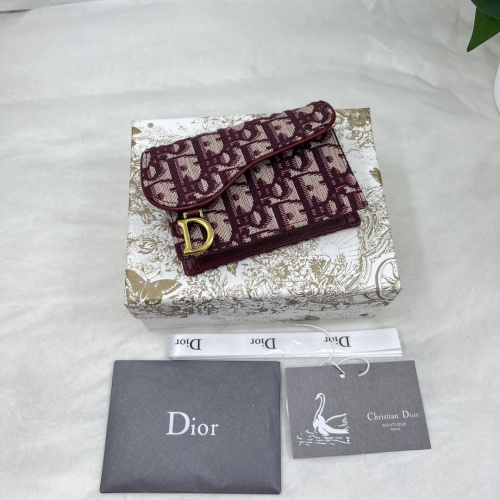 Wholesale Christian Dior AAA Quality Wallets For Unisex #1087727 $64.00 USD, Wholesale Quality Replica Christian Dior AAA Wallets