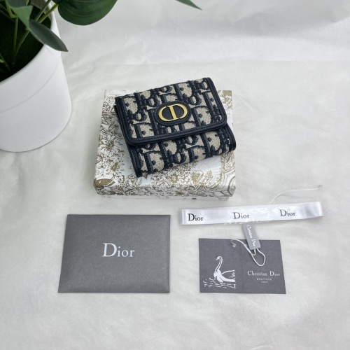 Wholesale Christian Dior AAA Quality Wallets For Unisex #1087729 $92.00 USD, Wholesale Quality Replica Christian Dior AAA Wallets