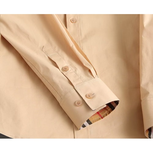 Replica Burberry Shirts Long Sleeved For Men #1087773 $40.00 USD for Wholesale