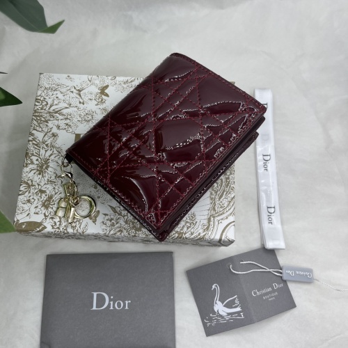 Wholesale Christian Dior AAA Quality Wallets For Women #1087793 $92.00 USD, Wholesale Quality Replica Christian Dior AAA Wallets