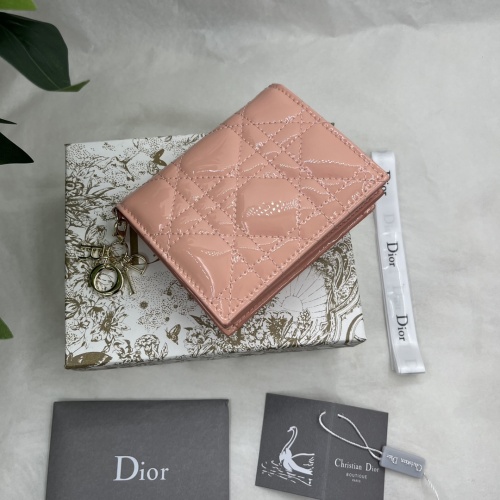 Wholesale Christian Dior AAA Quality Wallets For Women #1087794 $92.00 USD, Wholesale Quality Replica Christian Dior AAA Wallets