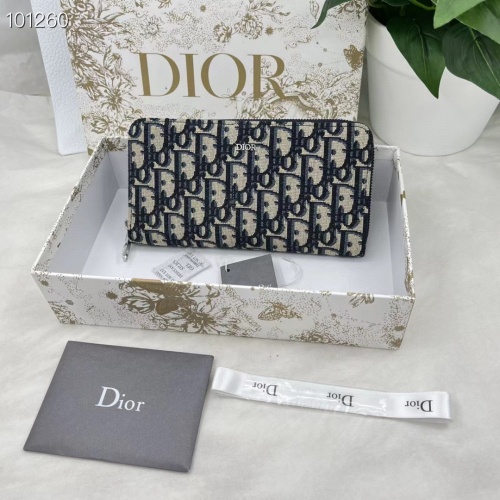 Wholesale Christian Dior AAA Quality Wallets For Unisex #1087798 $85.00 USD, Wholesale Quality Replica Christian Dior AAA Wallets