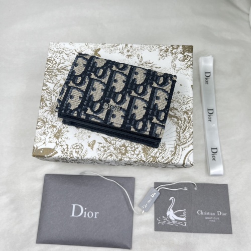 Wholesale Christian Dior AAA Quality Wallets For Women #1087826 $64.00 USD, Wholesale Quality Replica Christian Dior AAA Wallets