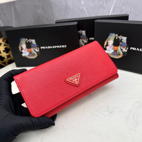 Wholesale Prada AAA Quality Wallets For Women #1087888 $45.00 USD, Wholesale Quality Replica Prada AAA+ Quality Wallets