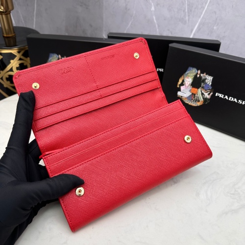 Replica Prada AAA Quality Wallets For Women #1087888 $45.00 USD for Wholesale