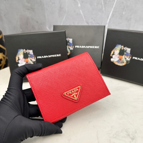 Wholesale Prada AAA Quality Wallets For Women #1087901 $40.00 USD, Wholesale Quality Replica Prada AAA+ Quality Wallets