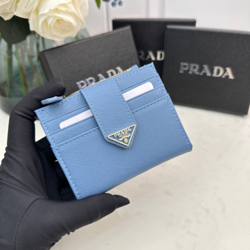 Wholesale Prada AAA Quality Card Case For Women #1087916 $42.00 USD, Wholesale Quality Replica Prada AAA+ Quality Wallets