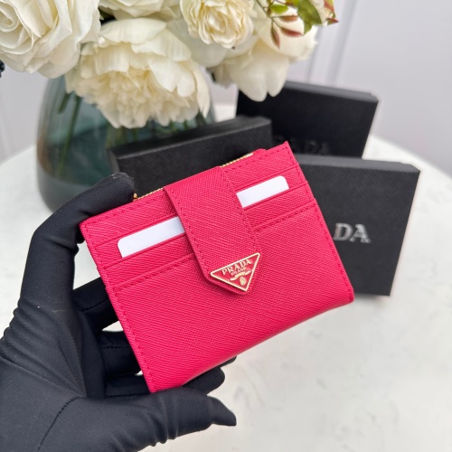 Wholesale Prada AAA Quality Card Case For Women #1087918 $42.00 USD, Wholesale Quality Replica Prada AAA+ Quality Wallets