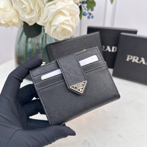 Wholesale Prada AAA Quality Card Case For Women #1087919 $42.00 USD, Wholesale Quality Replica Prada AAA+ Quality Wallets