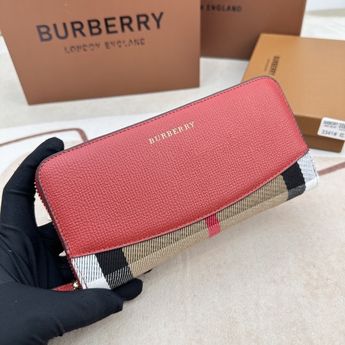 Wholesale Burberry AAA Quality Wallets For Women #1087921 $45.00 USD, Wholesale Quality Replica Burberry AAA+ Quality Wallets