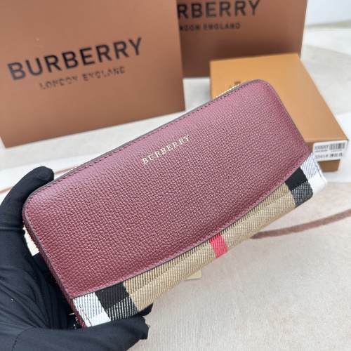 Wholesale Burberry AAA Quality Wallets For Women #1087922 $45.00 USD, Wholesale Quality Replica Burberry AAA+ Quality Wallets