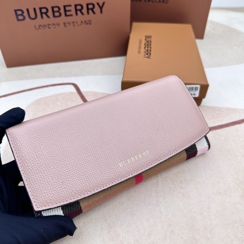 Wholesale Burberry AAA Quality Wallets For Women #1087926 $45.00 USD, Wholesale Quality Replica Burberry AAA+ Quality Wallets