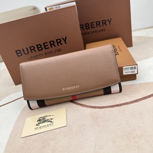 Wholesale Burberry AAA Quality Wallets For Women #1087928 $45.00 USD, Wholesale Quality Replica Burberry AAA+ Quality Wallets