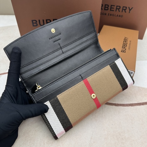 Replica Burberry AAA Quality Wallets For Women #1087930 $45.00 USD for Wholesale