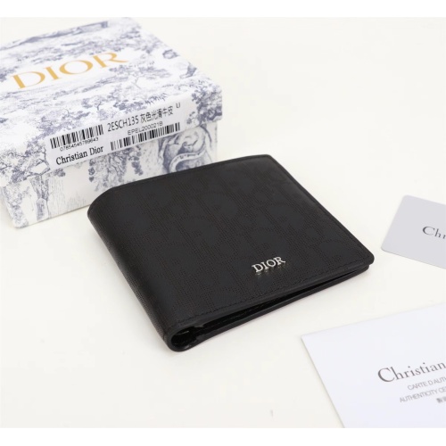 Replica Christian Dior AAA Man Wallets #1088018 $80.00 USD for Wholesale