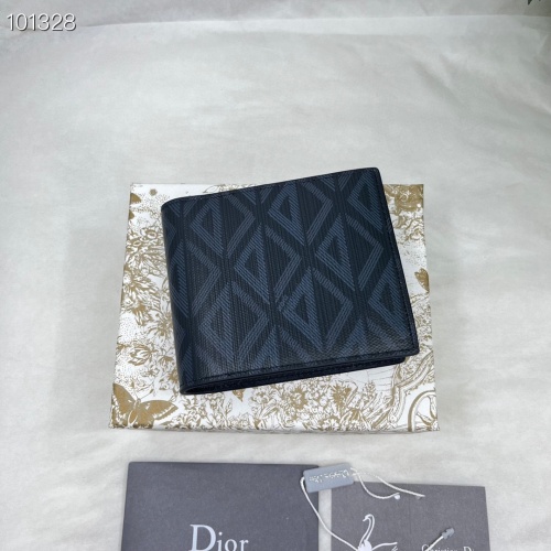 Replica Christian Dior AAA Man Wallets #1088028 $72.00 USD for Wholesale