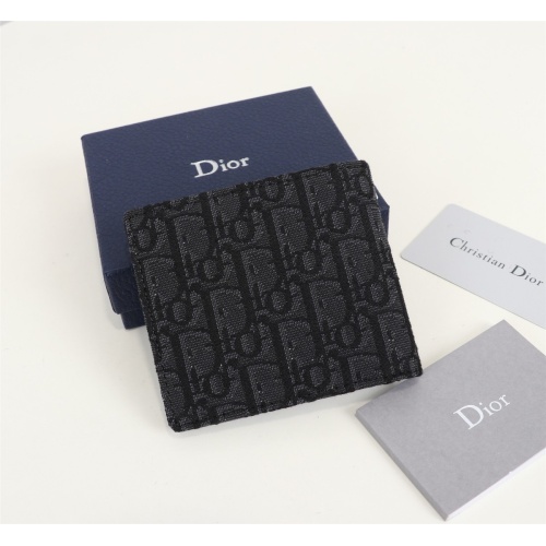 Replica Christian Dior AAA Man Wallets #1088030 $72.00 USD for Wholesale