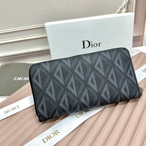 Replica Christian Dior AAA Man Wallets #1088045 $42.00 USD for Wholesale