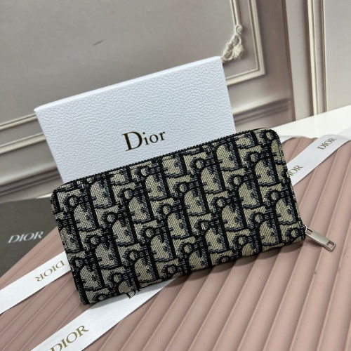 Replica Christian Dior AAA Man Wallets #1088049 $42.00 USD for Wholesale