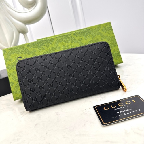 Replica Gucci AAA Man Wallets #1088061 $42.00 USD for Wholesale