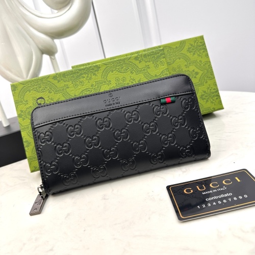 Wholesale Gucci AAA Man Wallets #1088073 $42.00 USD, Wholesale Quality Replica Gucci AAA Man Wallets