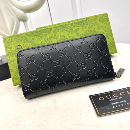 Replica Gucci AAA Man Wallets #1088073 $42.00 USD for Wholesale