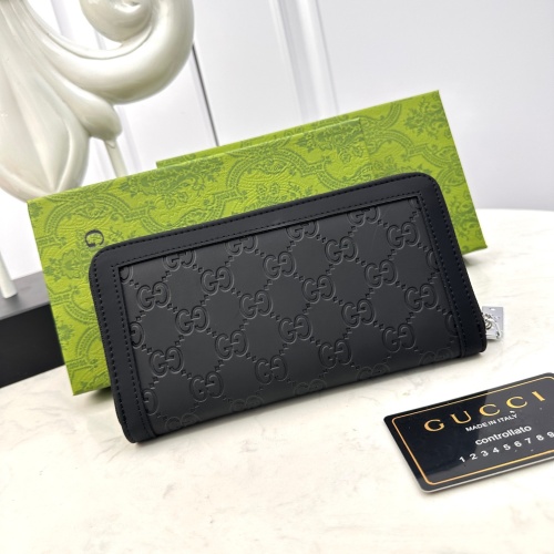 Replica Gucci AAA Man Wallets #1088074 $42.00 USD for Wholesale