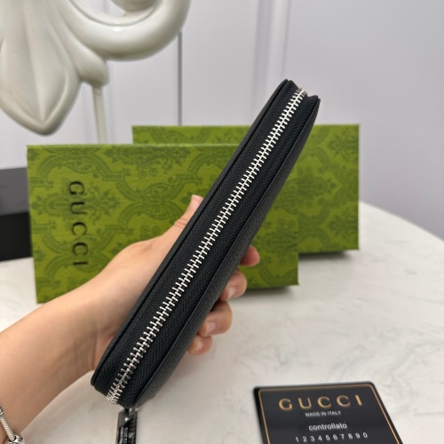 Replica Gucci AAA Man Wallets #1088076 $42.00 USD for Wholesale