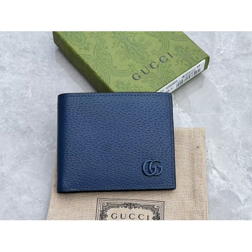 Replica Gucci AAA Man Wallets #1088095 $40.00 USD for Wholesale