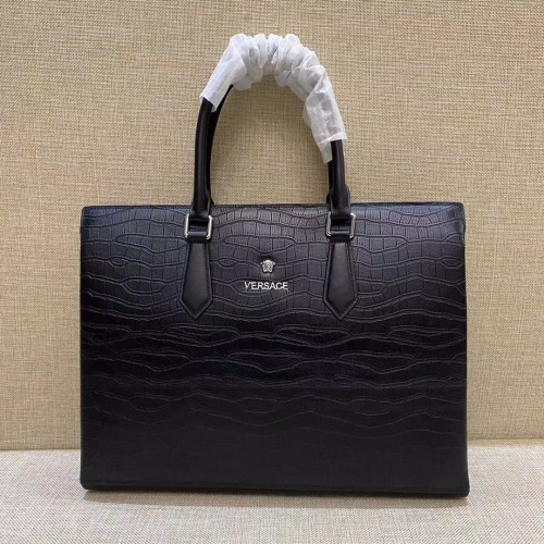 Wholesale Versace AAA Man Handbags #1088256 $205.00 USD, Wholesale Quality Replica Versace AAA Man Handbags