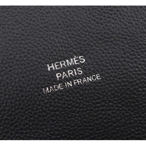 Replica Hermes AAA Man Handbags In Black #1088321 $150.00 USD for Wholesale