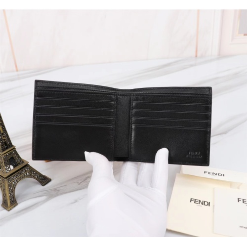 Replica Fendi AAA Man Wallets #1088361 $68.00 USD for Wholesale