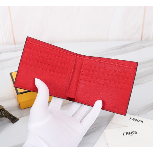 Replica Fendi AAA Man Wallets #1088374 $68.00 USD for Wholesale