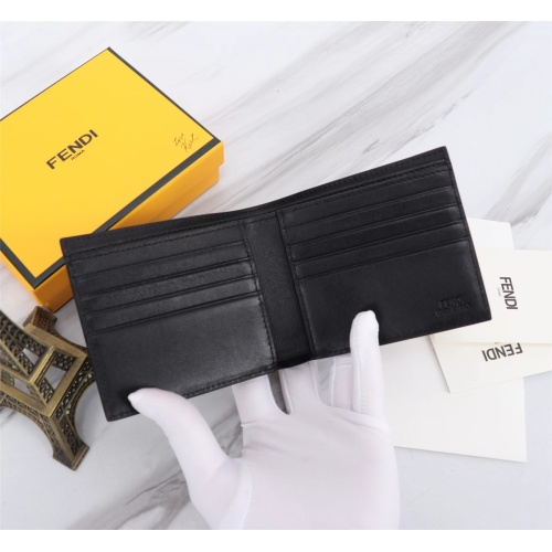 Replica Fendi AAA Man Wallets #1088377 $68.00 USD for Wholesale