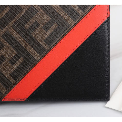 Replica Fendi AAA Man Wallets #1088378 $68.00 USD for Wholesale