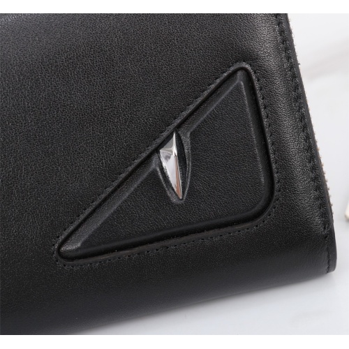 Replica Fendi AAA Man Wallets #1088391 $72.00 USD for Wholesale