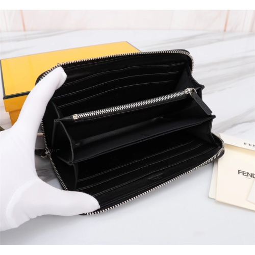 Replica Fendi AAA Man Wallets #1088391 $72.00 USD for Wholesale