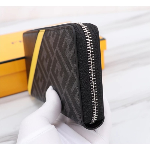 Replica Fendi AAA Man Wallets #1088406 $72.00 USD for Wholesale