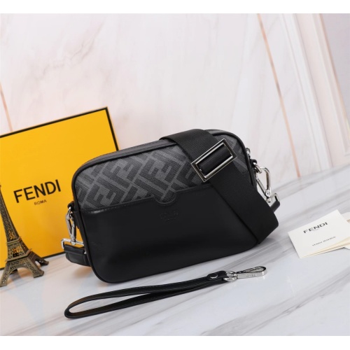 Replica Fendi AAA Man Messenger Bags #1088519 $100.00 USD for Wholesale