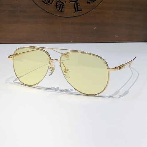 Wholesale Chrome Hearts AAA Quality Sunglasses #1089728 $64.00 USD, Wholesale Quality Replica Chrome Hearts AAA Quality Sunglasses