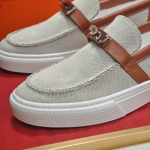 Replica Hermes Casual Shoes For Men #1091562 $96.00 USD for Wholesale