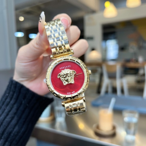 Wholesale Versace Watches For Unisex #1091861 $32.00 USD, Wholesale Quality Replica Versace Watches