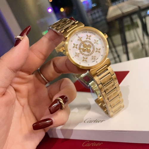 Wholesale Louis Vuitton LV AAA Quality Watches For Women #1092188 $112.00 USD, Wholesale Quality Replica Louis Vuitton LV AAA Quality Watches