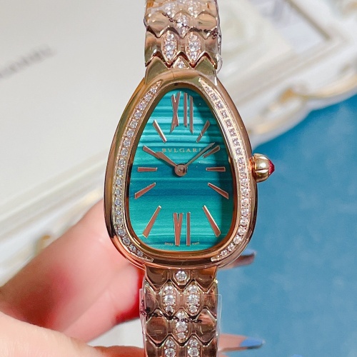 Wholesale Bvlgari AAA Quality Watches For Women #1092254 $155.00 USD, Wholesale Quality Replica Bvlgari AAA Quality Watches